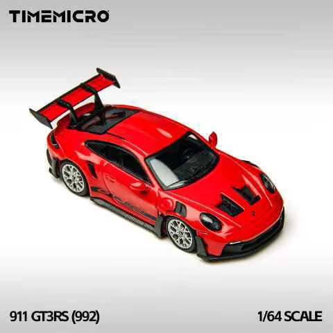 [ Pre-order ] TM644644 Time Micro TM 1:64 Porsche 992 GT3 RS Red