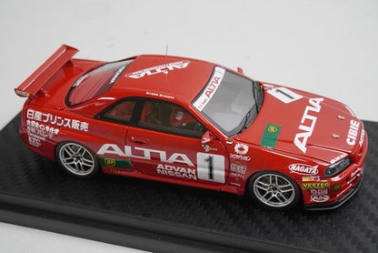 1:43 ignition model IG0067 Nissan ALTIA GT-R Super Taikyu 1999 #1 model car