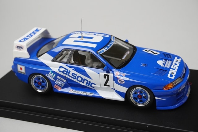 1:43 HPI 8418 Mirage Nissan Calsonic Skyline GT-R Suzuka 1993 #2