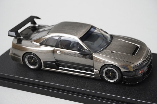 1:43 HPI 8210 Nissan Nismo GT-R Le Mans Black Metal Polish Model