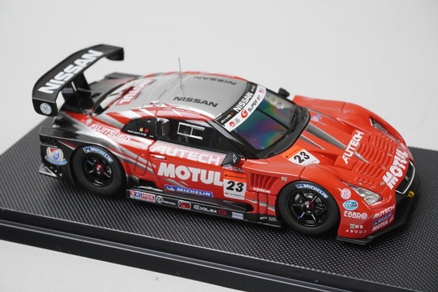 1:43 EBBRO P425 Nissan Motul Autech GT-R Super GT500 Rd.3 Fuji 2010 #23