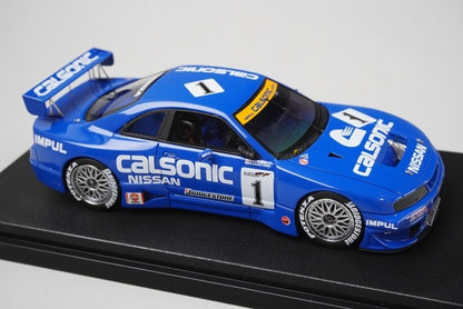 1:43 HPI 8829 Ebro Custom Nissan Calsonic Skyline GT-R JGTC Fuji 1996 #1