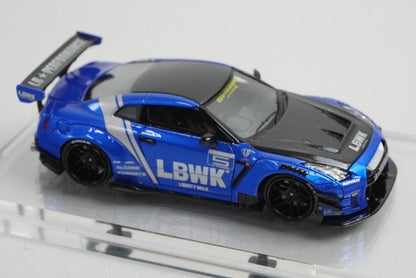 1:64 ignition model IG2368 Nissan LB-WORKS GT-R R35 Type 2 Blue