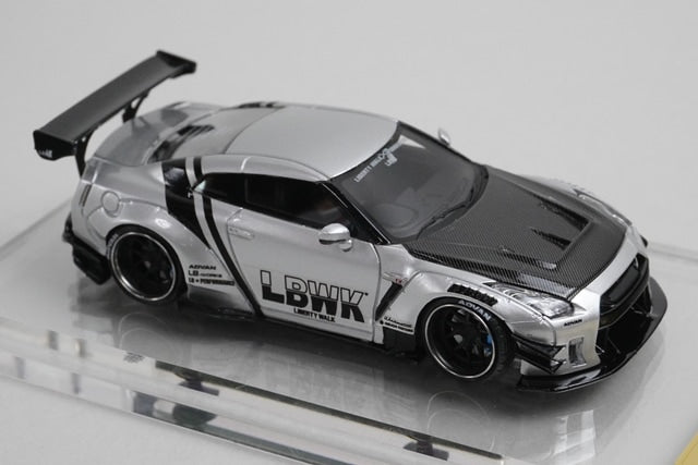 1:64 ignition model IG2369 Nissan LB-WORKS GT-R R35 Type 2 Silver