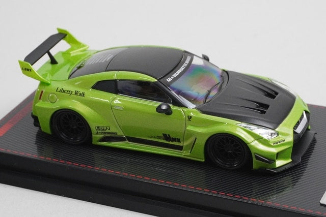 1:64 ignition model IG2384 Nissan LB WORKS 35GT-RR Green Metallic