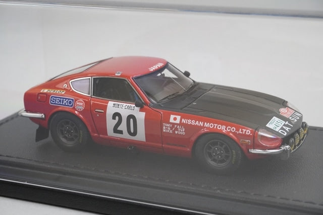 1:43 ignition model IG0708 Nissan Datsun 240Z Monte Carlo 1972 #20 model car