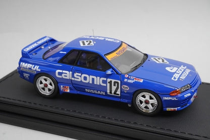 1:43 ignition model IG2979 Nissan Calsonic Skyline JTC 1990 #12 model car