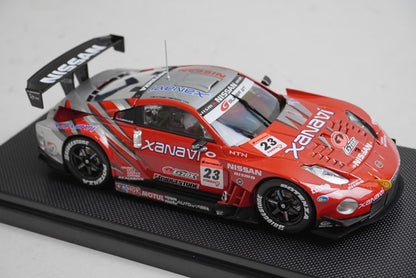 1:43 EBBRO 43829 Nissan Xanavi Nismo Z Super GT 1000km Suzuka 2006 #23 model car