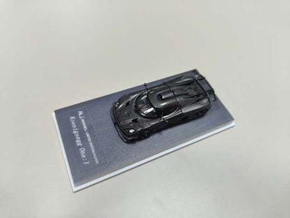 [ Pre-order ] MJ Model 1:64 Koenigsegg Agera One:1 Full Carbon Black