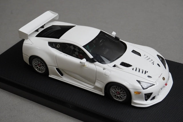 1:43 EBBRO 44437 Lexus LFA Nurburgring 2010 Shakedown Specification model car