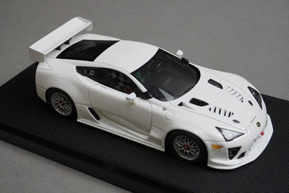 1:43 EBBRO 44437 Lexus LFA Nurburgring 2010 Shakedown Specification model car