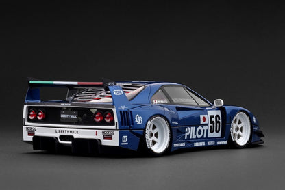 [ Pre-order ] IG3753 ignition model 1:18 LB-WORKS 40 Blue Metallic