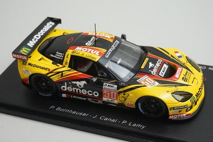 1:43 SPARK S3733 Chevrolet Corvette C6 ZR1 Larbre Competition #50 20th Le Mans LMGTE AM Class 2012