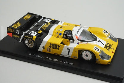 1:43 SPARK 43LM85 Porsche 956 Le Mans 1985 #7 model car