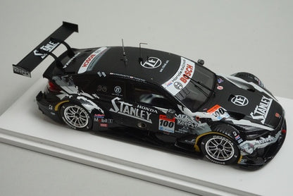 1:43 SPARK TK-SGT2024T Kunimitsu Custom Honda Stanley Civic Type R-GT Fuji 2024 #100 Special Package