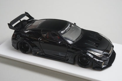1:43 Make Up EIDOLON LB012C Nissan LBWK LB-Silhouette Works GT 35GT-RR Black