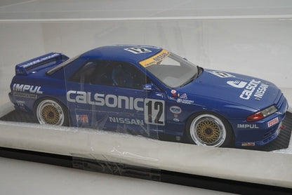 1:18 ignition model IG1727 Nissan Skyline R32 GT-R JTC Debut 1990 #12 model car