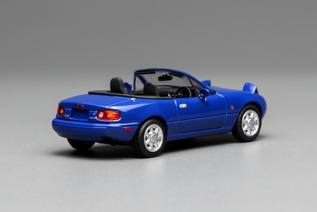 [ Pre-order ] M60202R MOTORHELIX 1:64 Mazda Eunos Roadster (NA) Right-Hand Drive Laguna Blue