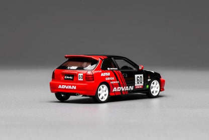 [ Pre-order ] M65026 MOTORHELIX 1:64 Honda Civic TYPE R (EK9) Advance Livery