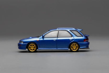 [ Pre-order ] M67101 MOTORHELIX 1:64 Subaru lmpreza Wagon WRX STi Version VI Rally Blue