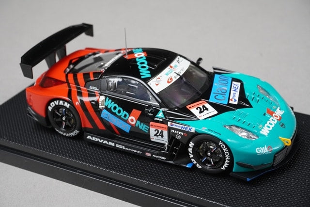 1:43 EBBRO 43828 Nissan Wood One Advan Z Super GT500 Suzuka 2006 #24 model car