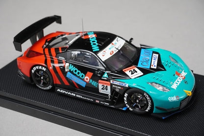 1:43 EBBRO 43828 Nissan Wood One Advan Z Super GT500 Suzuka 2006 #24 model car