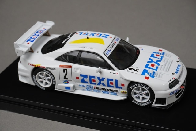 1:43 EBBRO 44193 Nissan ZEXEL Skyline JGTC 1998 #2 model car