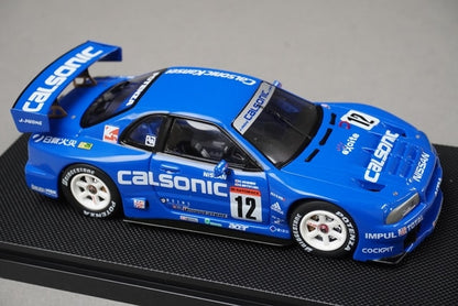 1:43 EBBRO P420 Nissan Skyline JGTC 2001 #12 model car