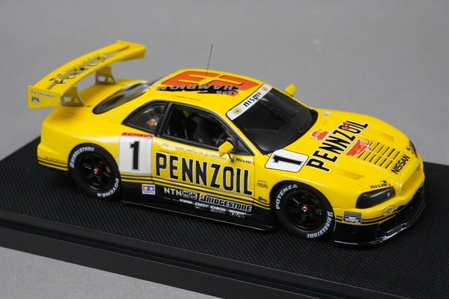 1:43 EBBRO P402 Nissan Pennzoil Nismo GT-R GT500 JGTC 1999 #1 model car