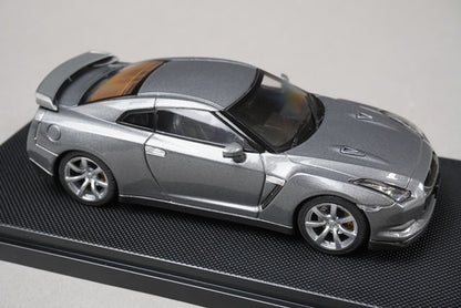 1:43 EBBRO 44038 Nissan GT-R 2007 Dark Metal Grey model car