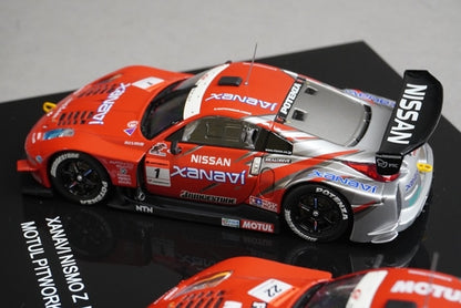 1:43 EBBRO 999NF-REM05-01 Dealer Nissan 05 Nismo Z Late Model Set of 2 #1 #22 model car