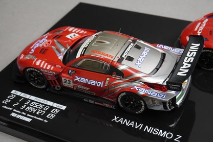 1:43 EBBRO KWAM122001 Dealer Nissan 07 Nismo GT500 Z Fuji 1-2 FINISH! Set of 2 #23 #22 model car