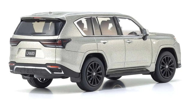 KS03909FT KYOSHO 1:43 Lexus LX 600 F SPORT Sonic Titanium F Export Only LHD model car