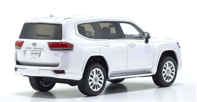 KSR43119W KYOSHO 1:43 Toyota Land Cruiser ZX White Japan Model Hobby Show 2023 model car