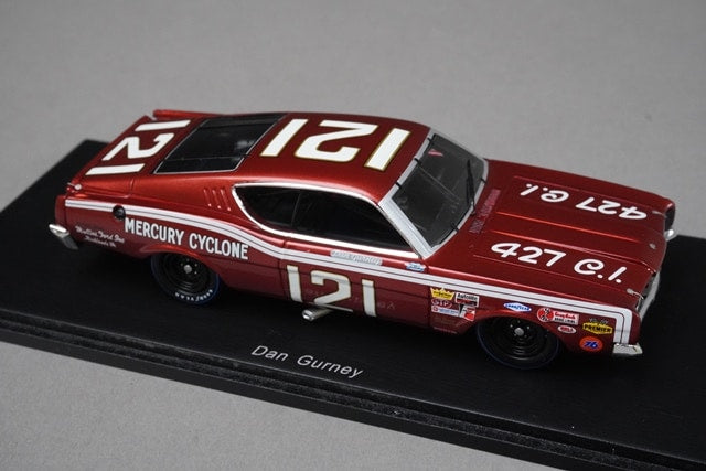 1:43 SPARK S3602 Ford Mercury Riverside 1969 #121 D.Gurney