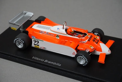 1:43 SPARK S1792 Alfa Romeo 179 Dutch Grand Prix 1980 #22 model car
