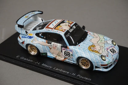 1:43 SPARK S4448 Porsche GT2 Le Mans 1998 #68 model car