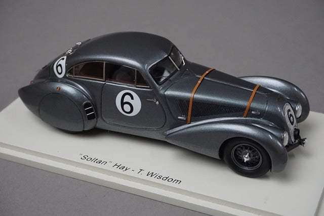 1:43 SPARK S3816 Bentley Corniche Paulan Le Mans 6th 1949 #6 model car