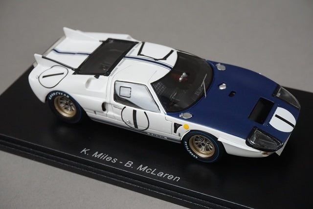 1:43 SPARK S4532 Ford GT40 MK2 Le Mans 24H 1965 #1 model car