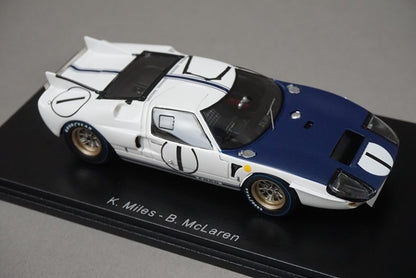 1:43 SPARK S4532 Ford GT40 MK2 Le Mans 24H 1965 #1 model car