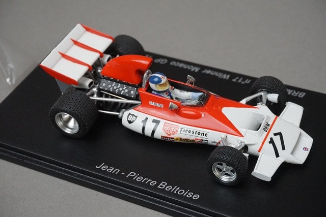 1:43 SPARK S1740 BRM P160B Monaco GP 1972 #17 model car