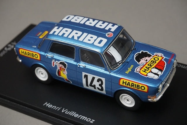 1:43 SPARK SF204 Simca Rally II Hill Climb San Antonino 1975 #143 model car