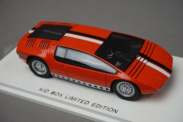 1:43 SPARK SKB43009 Kidbox Bizzarrini Manta Tokyo Racing Car Show 1969 Red model car