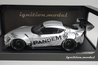 1:18 ignition model IG2038 Toyota Pandem Supra (A90) Silver model car