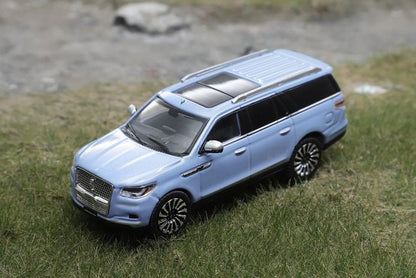 [ Pre-order ] KS-056-602 Shadow Pro 1:64 Lincoln Navigator Blue (LHD)