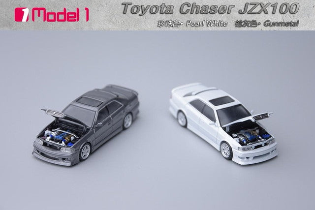 [ Pre-order ] Model One 1:64 Toyota Chaser MK6 (JZX100) Gunmetal Gray