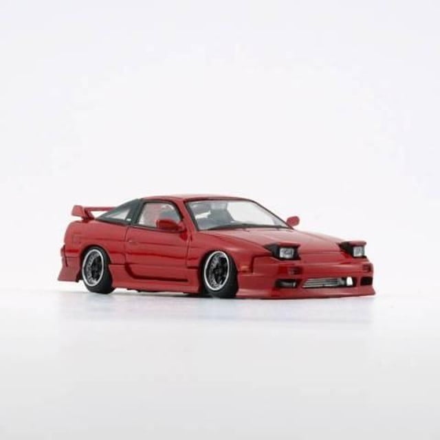 64B0306 BM CREATIONS 1:64 Nissan Silvia 180SX Red LHD model car