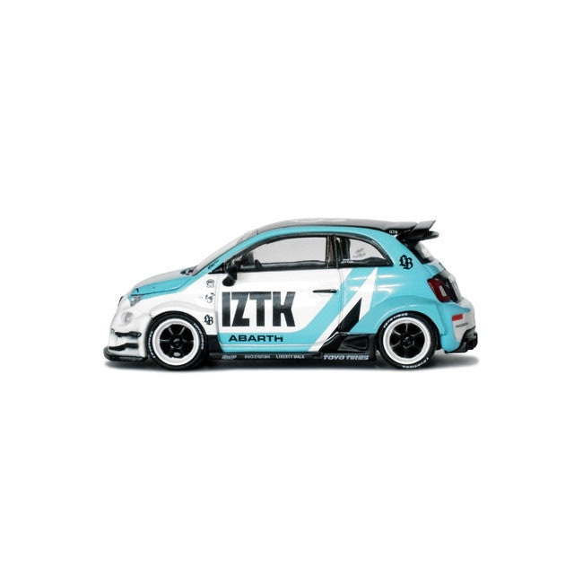 MC221-WHSB TSM MINI-GT 1:64 Abarth 595 LB-WORKS x Abarth Works IZTK *LBWK Exclusive Blister Pack