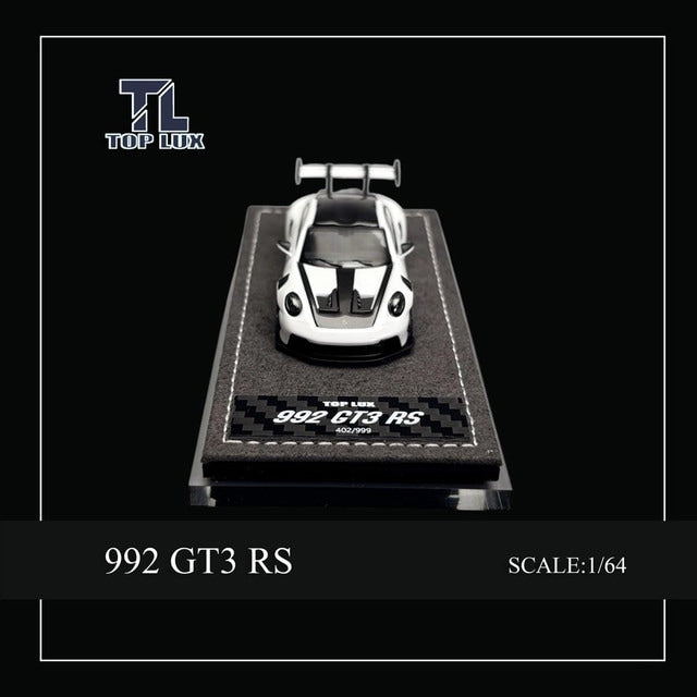 [ Pre-order ] TOP LUX 1:64 Porsche 992GT3RS White