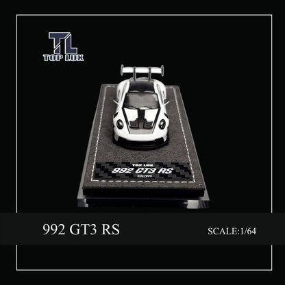 [ Pre-order ] TOP LUX 1:64 Porsche 992GT3RS White
